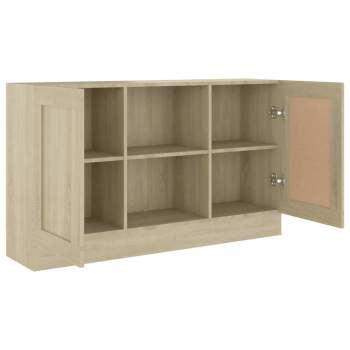  Sideboard Sonoma-Eiche 120x30,5x70 cm Holzwerkstoff