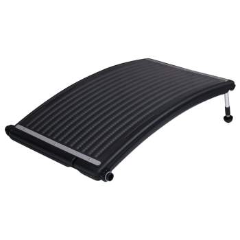  Gebogenes Solar-Heizpaneel für Pool 110x65 cm