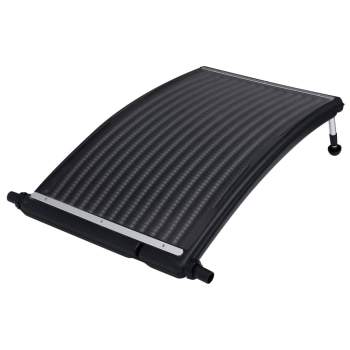  Gebogenes Solar-Heizpaneel für Pool 110x65 cm