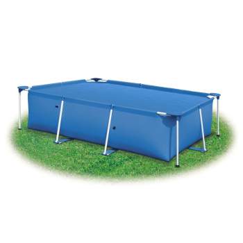  Rechteckige Poolabdeckung 500x300 cm PE Blau