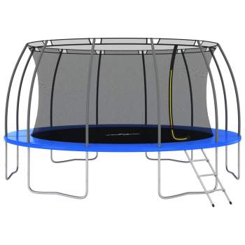 Trampolin-Set Rund 488x90 cm 150 kg