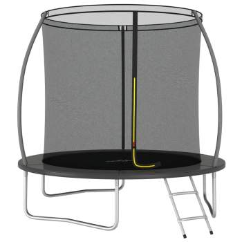  Trampolin-Set Rund 244×55 cm 100 kg