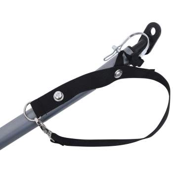  Fahrradanhänger Schwarz und Blau 65 kg