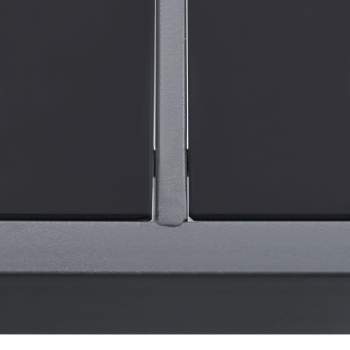 Preview:  Outdoor-Esstisch Anthrazit 150x90x74 cm Stahl