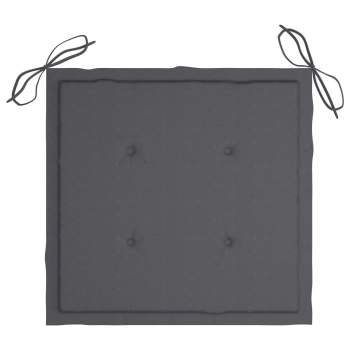  Gartenstuhl-Kissen 6 Stk. Anthrazit 40x40x3 cm Oxford-Gewebe