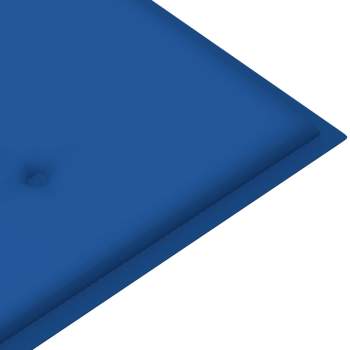  Gartenbank-Auflage Königsblau 120x50x3 cm Oxford-Gewebe