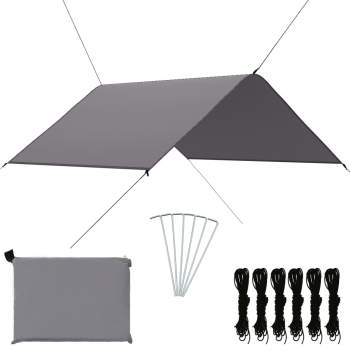  Outdoor-Tarp 3x2,85 m Grau