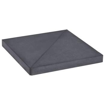  Schirmständer Schwarz 47x47x4,8 cm Granit