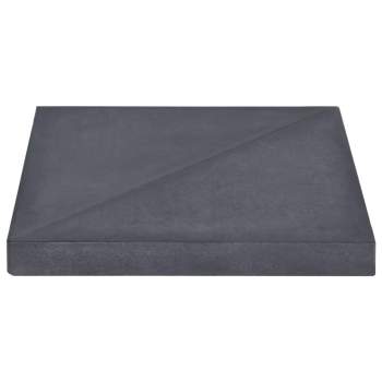 Preview:  Schirmständer Schwarz 47x47x4,8 cm Granit