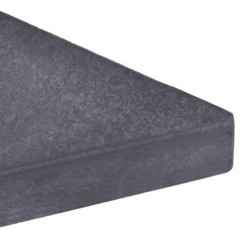 Preview:  Schirmständer Schwarz 47x47x4,8 cm Granit