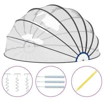  Pool-Kuppel 559x275 cm