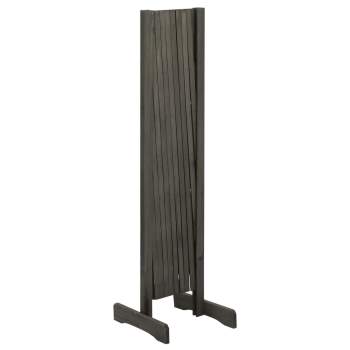 Preview:  Garten-Rankzaun Grau 180x100 cm Massivholz Tanne