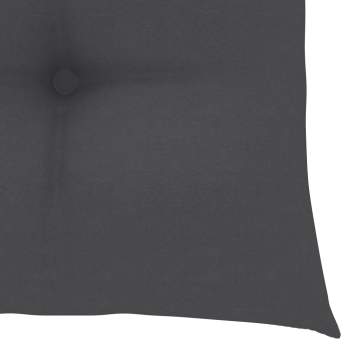  Stuhlkissen 2 Stk. Anthrazit 50x50x7 cm Oxford-Gewebe