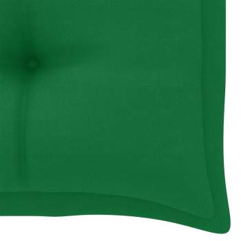  Gartenbank-Auflage Grün 100x50x7 cm Oxford-Gewebe