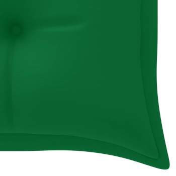  Gartenbank-Auflage Grün 150x50x7 cm Oxford-Gewebe