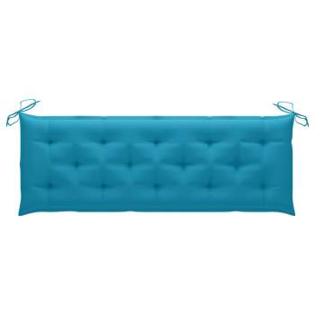  Gartenbank-Auflage Blau 150x50x7 cm Oxford-Gewebe