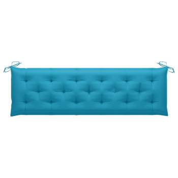  Gartenbank-Auflage Blau 180x50x7 cm Oxford-Gewebe