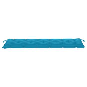  Gartenbank-Auflage Blau 180x50x7 cm Oxford-Gewebe