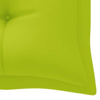  Gartenbank-Auflage Hellgrün 180x50x7 cm Oxford-Gewebe