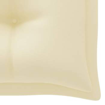 Preview:  Gartenbank-Auflage Cremeweiß 200x50x7 cm Oxford-Gewebe