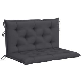  Gartenbank-Auflage Anthrazit 100x(50+50)x7 cm Oxford-Gewebe