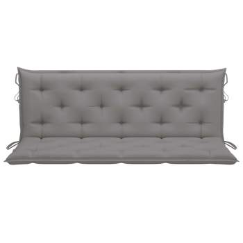 Preview:  Gartenbank-Auflage Grau 150x(50+50)x7 cm Oxford-Gewebe