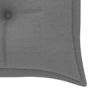  Gartenbank-Auflage Grau 150x(50+50)x7 cm Oxford-Gewebe