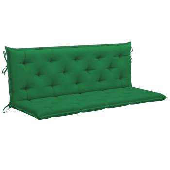  Gartenbank-Auflage Grün 150x(50+50)x7 cm Oxford-Gewebe