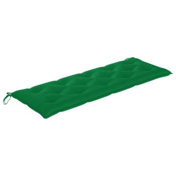 Preview:  Gartenbank-Auflage Grün 150x(50+50)x7 cm Oxford-Gewebe