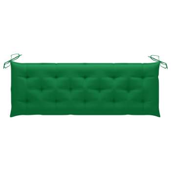 Preview:  Gartenbank-Auflage Grün 150x(50+50)x7 cm Oxford-Gewebe