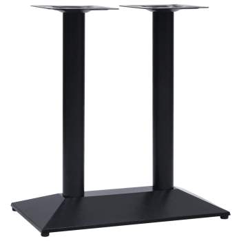  Bistrotisch-Gestell Schwarz 70x40x72 cm Gusseisen