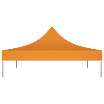  Partyzelt-Dach 3x3 m Orange 270 g/m²