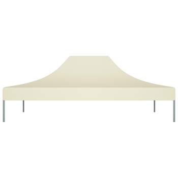  Partyzelt-Dach 4x3 m Creme 270 g/m²