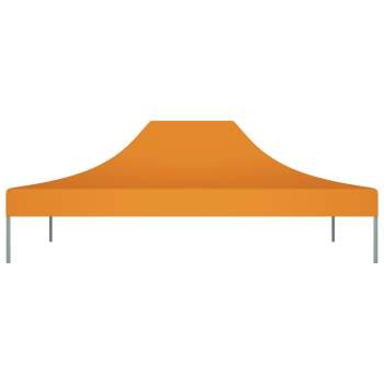  Partyzelt-Dach 4x3 m Orange 270 g/m²