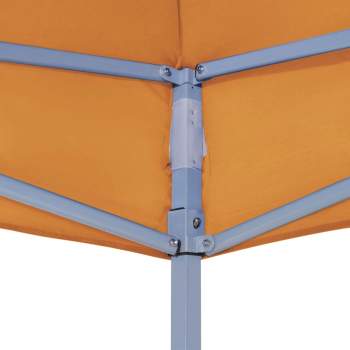  Partyzelt-Dach 4x3 m Orange 270 g/m²