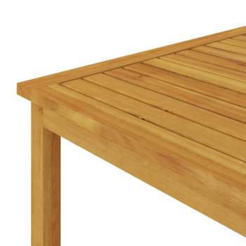 3-Sitzer-Gartensofa mit Kissen Massivholz Akazie