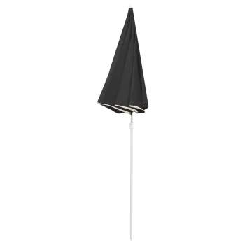 Sonnenschirm mit Stahlmast Anthrazit 180 cm