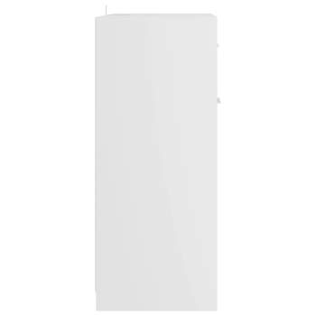  Badezimmerschrank Weiß 60x33x80 cm Holzwerkstoff