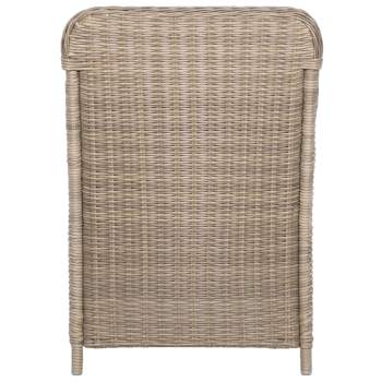  9-tlg. Garten-Essgruppe Poly Rattan Braun