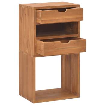  Beistellschrank 40x30x76 cm Teak Massivholz