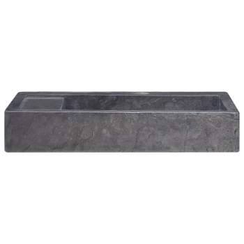 Preview:  Waschbecken Schwarz 58x39x10 cm Marmor