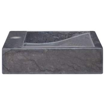 Preview:  Waschbecken Schwarz 58x39x10 cm Marmor