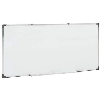Magnetisches Whiteboard Weiß 110x60 cm Stahl 