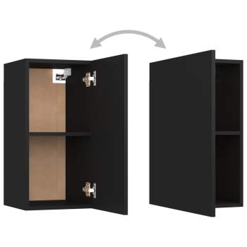  TV-Schrank Schwarz 30,5x30x60 cm Holzwerkstoff