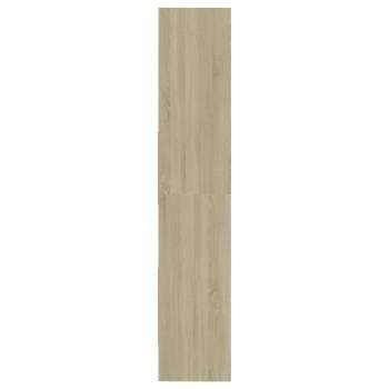  Bücherregal Sonoma-Eiche 60x35x180 cm Holzwerkstoff