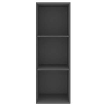  TV-Wandschrank Grau 37x37x107 cm Holzwerkstoff