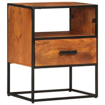 Nachttisch 40x30x50 cm Massivholz Akazie 