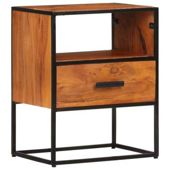 Nachttisch 40x30x50 cm Massivholz Akazie 