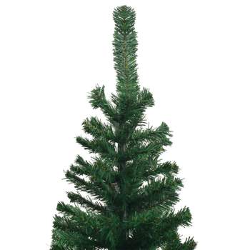 Preview:  Künstlicher Weihnachtsbaum mit Beleuchtung Kugeln L 240 cm Grün