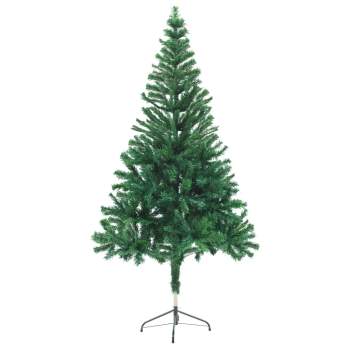  Künstlicher Weihnachtsbaum Beleuchtung Kugeln 150cm 380 Zweige